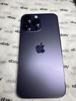 Apple iPhone 14 Pro Max - 128 GB - Deep Purple unlocked 87 % battery