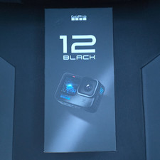 GoPro HERO12 Black Action Camera UHD HDR Stabilization Waterproof Voice Live