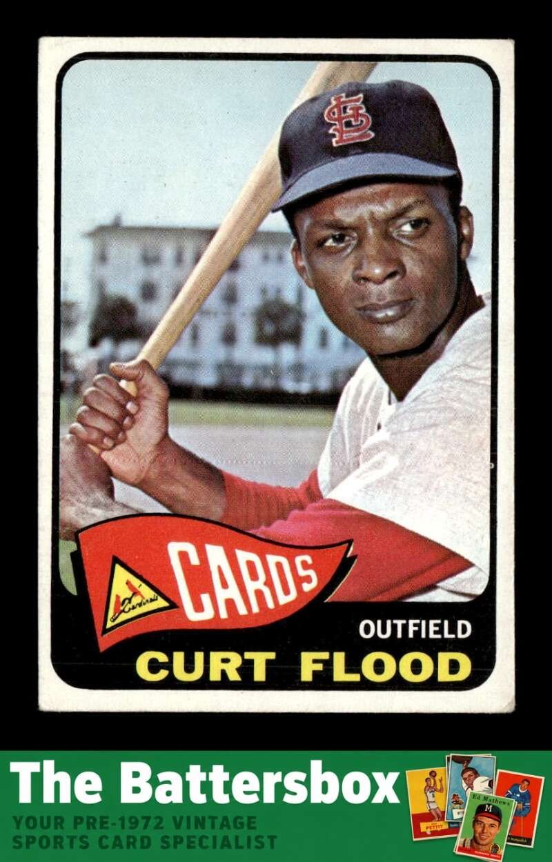 1965 Topps #415 Curt Flood   VG X3843809