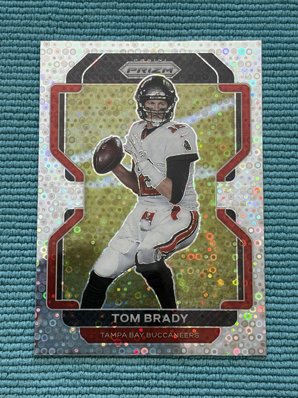 2021 Tom Brady Prizm Silver No Huddle (#294)