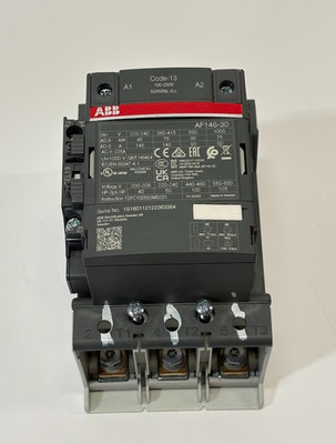 ABB AF146-30 3-Pole Contactor 146A 100-250V AC/DC Coil *NEW TAKEOUT*