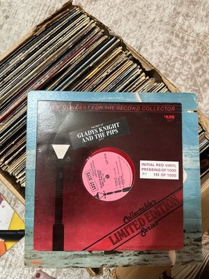The Best of Gladys Knight and The Pips Limited Edition Red Vinyl 10'' LP