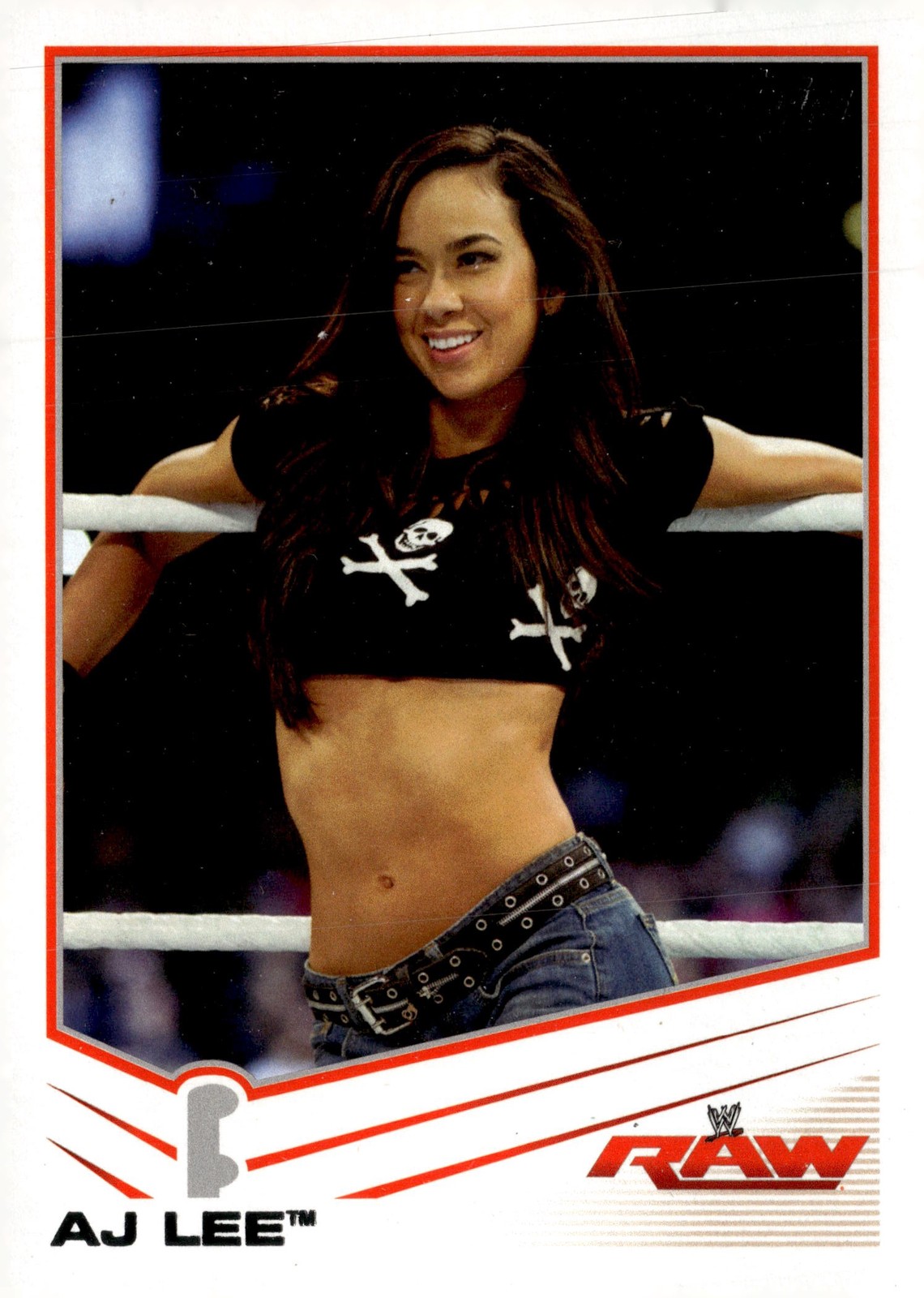 2013 Topps WWE #1 AJ Lee