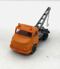 39696 WIKING / GERMANY / MERCEDES BENZ DEPANNEUSE ORANGE VINTAGE HO 1/87