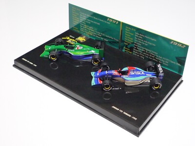 MINICHAMPS 1:43 JORDAN 191 FORD 1991, JORDAN 192 YAMAHA 1992