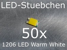 50x 1206 LED Warm White