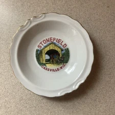 Vintage Stonefield Cassville, WI Ashtray