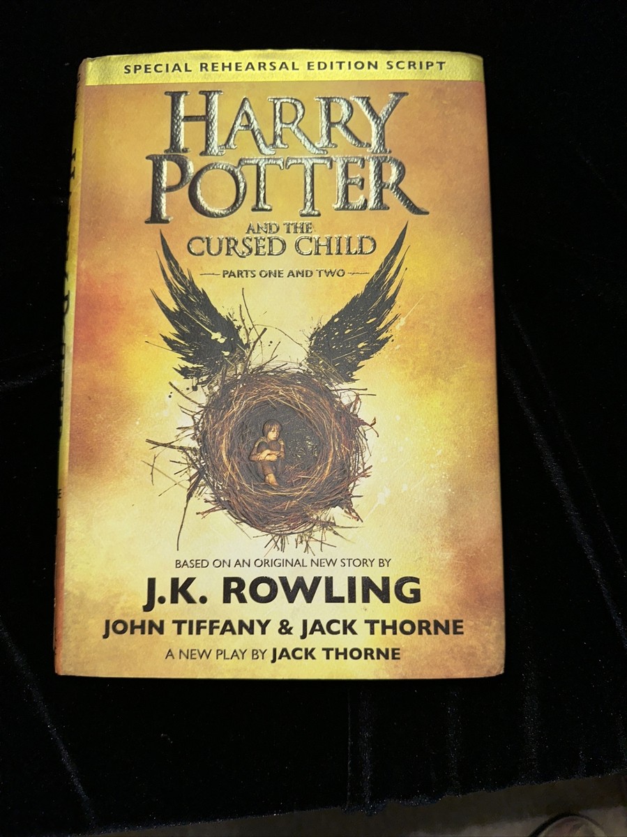 Daniel Radcliffe Signed Harry Potter Cursed Child Book Hard Cover