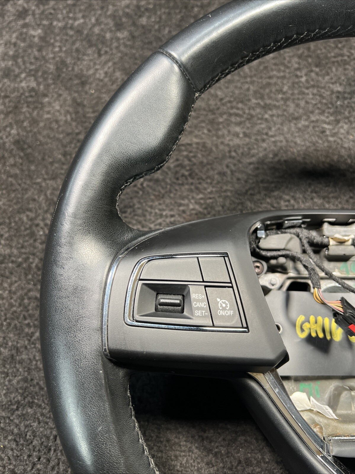 2014-2020 Maserati Ghibli Steering Driver Wheel black OEM 1033614XXXD