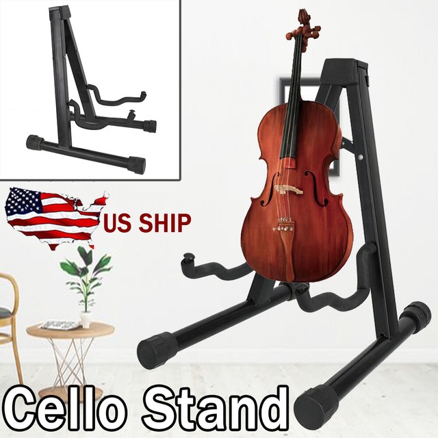 USA Folded Cello Stand Adjustable for 1/84/4 Size Cellos Band