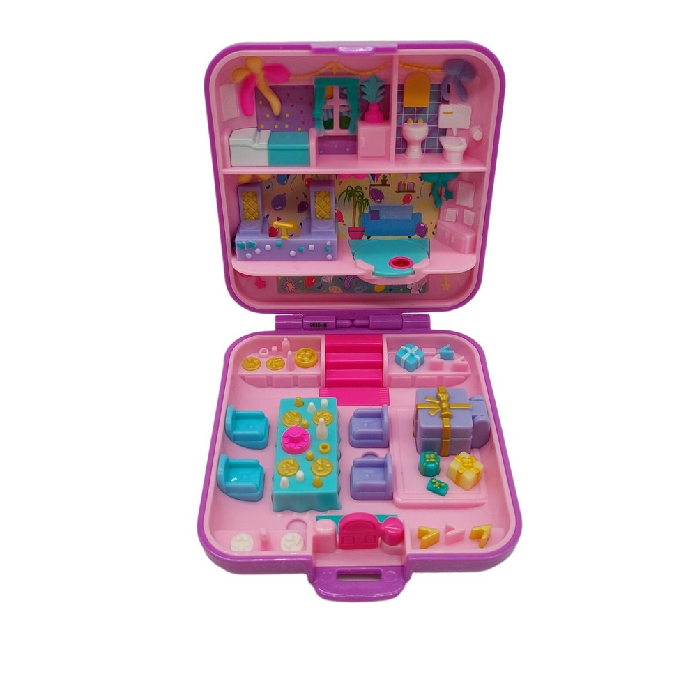 Polly Pocket Partytime Surprise Keepsake 30th Anniversary Compact 2018 Purple