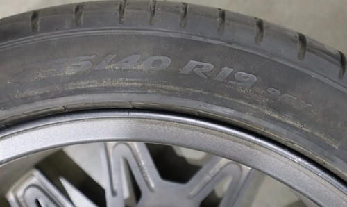 OEM 24-25 Mustang GT 19" Pirelli P Zero Staggered Wheels PR3C1007JA PR3C1007EA - Picture 18 of 21