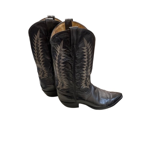 Tony Lama Herren Schwarz Schuhe/Stiefel/Western Größe 9,5 Art.-Nr. 1729 - Bild 2 von 6
