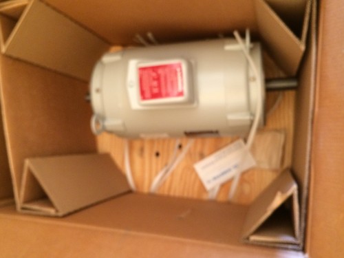 A.O. SMITH Avionic part number 7-364186-01-J3 10HP double sided Electric motor - Picture 2 of 5