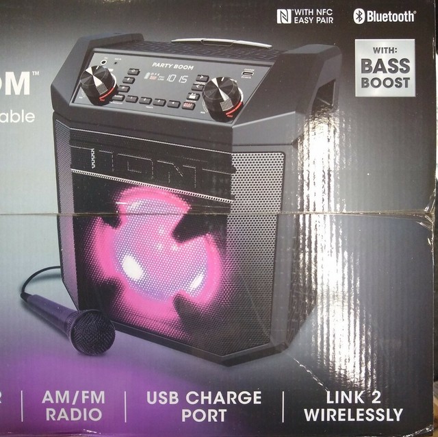 party boom bluetooth speaker