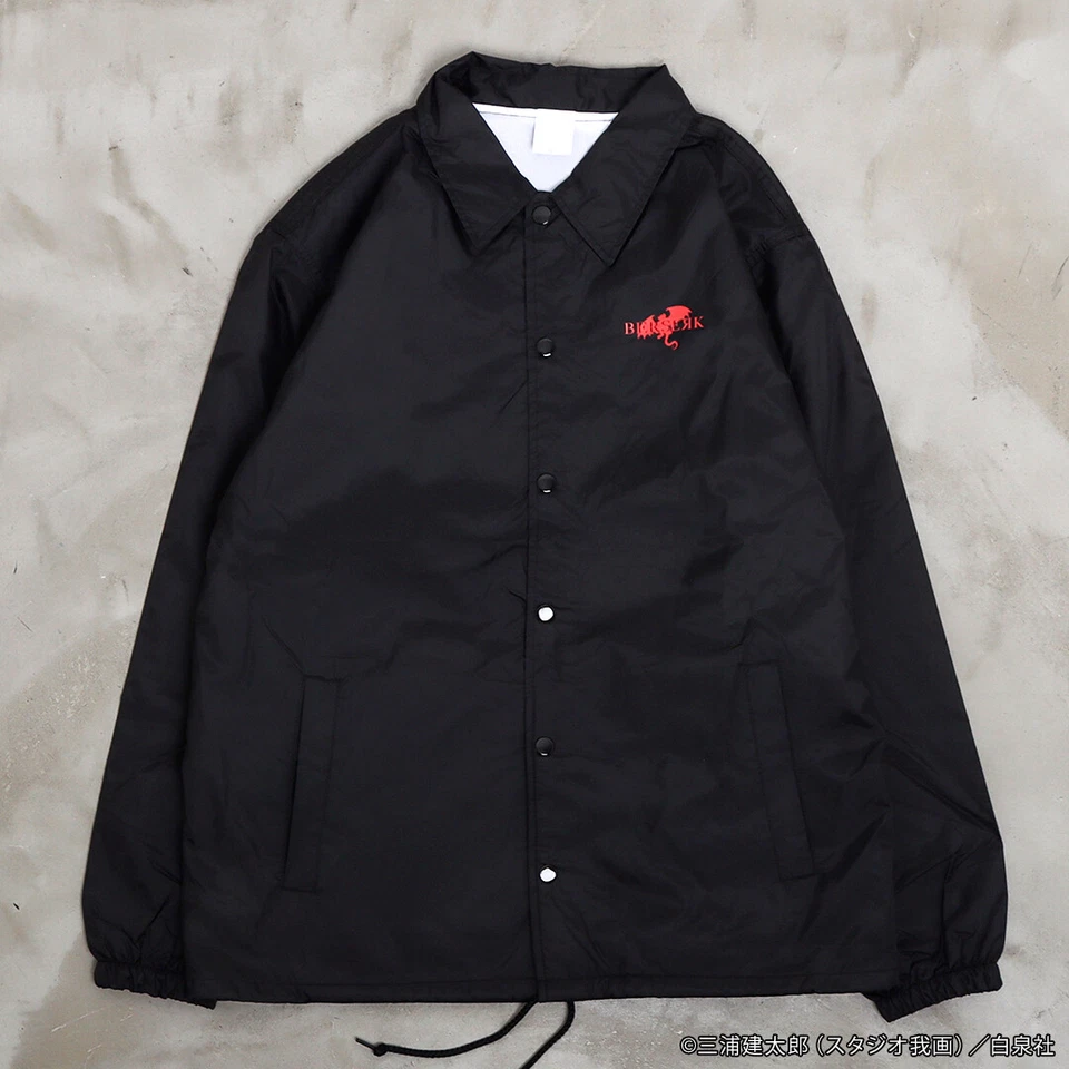 Chaqueta Berserk Immortal Zod Coach Negra Japón Limitada Nueva Preventa Foto 2 de 4
