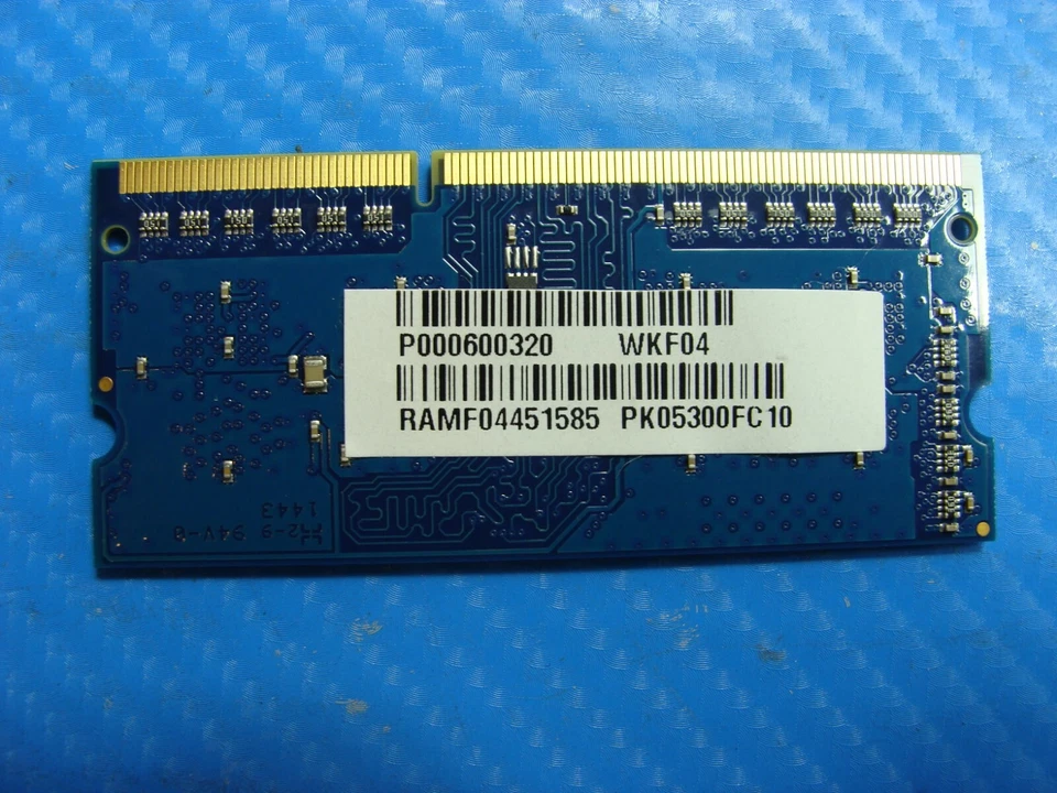 Toshiba Satellite 15.6" C55-B5198 OEM SO-DIMM RAM Memory 2GB 1Rx16 P000600320 - Image 2 of 2