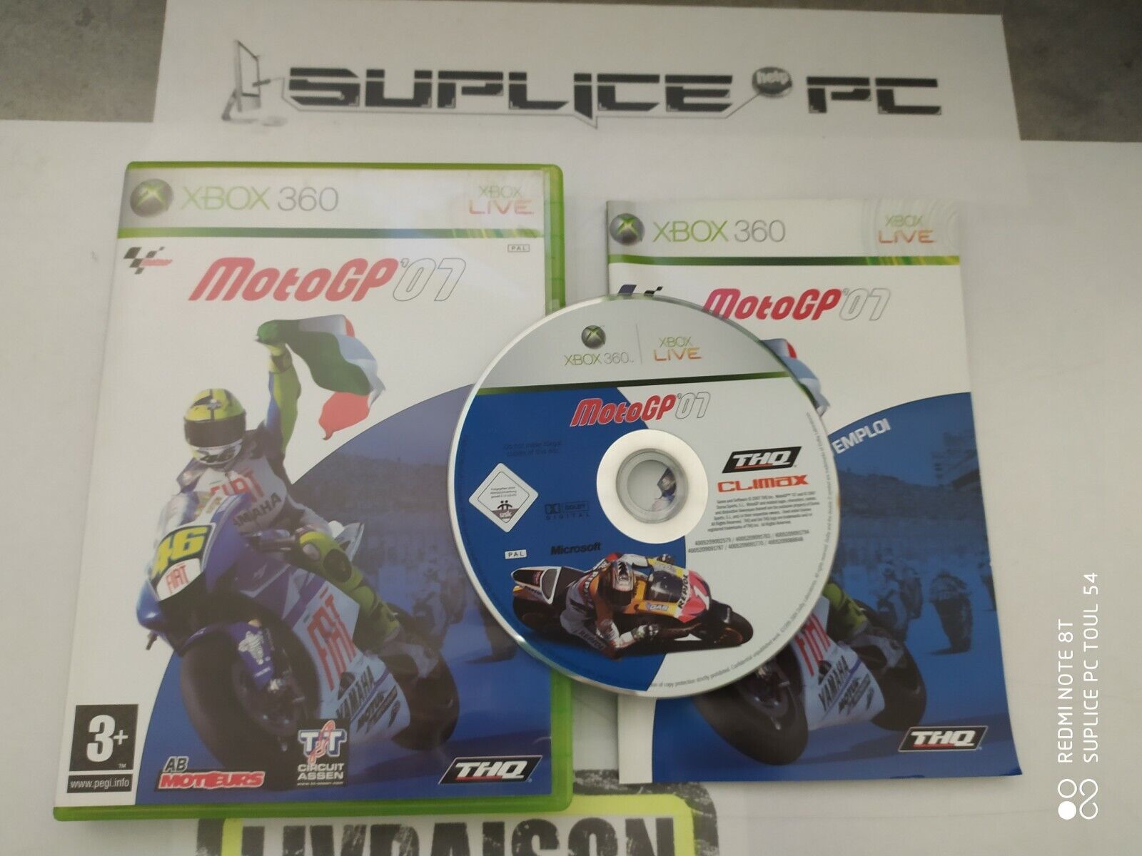 MOTOGP'07 (AVEC NOTICE) - XBOX 360 - JEU FR