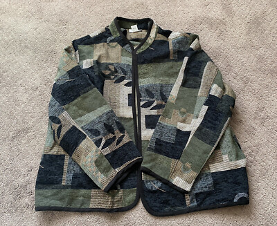 Serengeti Womens Fashion Patch Coat Size 3XL