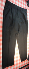 CITY STREETS BLACK REDUCED MOISTURE TUX TUXEDO FORMAL DRESS PANTS W 38 L 32