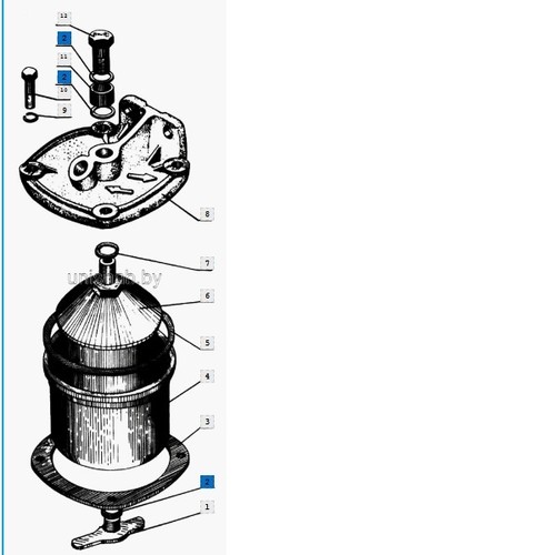 Фильтр грубой очистки мтз 80 старого образца