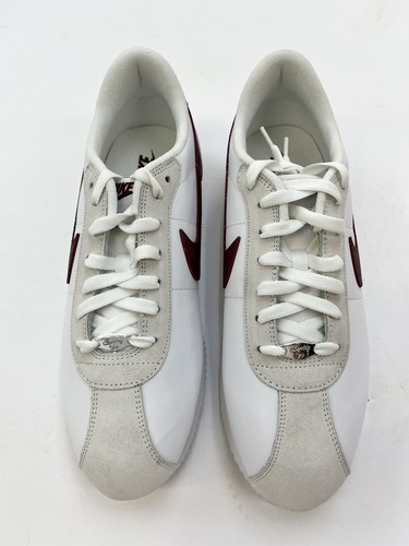 2013 Nike Cortez leather 06 White Team Red Sz 12 Men Shoes Forrest Gump - Picture 5 of 9