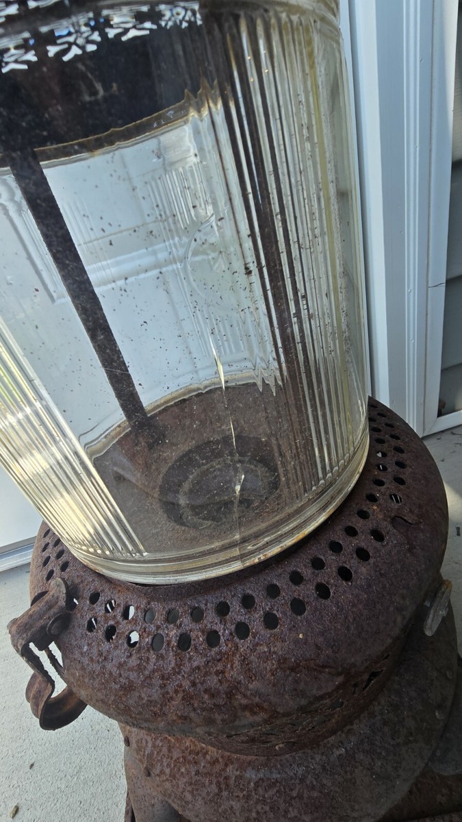 Antique 1527 Perfection Oil Kerosene Glass Parlor Cabin Antique 1527 Perfection Oil Kerosene Glass Parlor Cabin