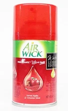 1 REFILL Air Wick Freshmatic HARVEST APPLES & CINNAMON VELVET Automatic Spray