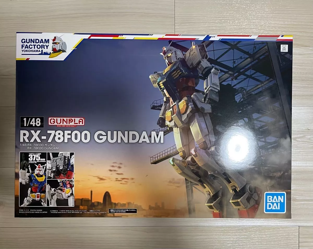 Bandai spirits 1/48 RX-78F00 Gundam [Bust Model] Mobile Suit Gundam Gundam  Factory Yokohama