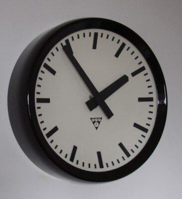PRAGOTRON Vintage Bakelit Industrie Uhrenfabrik 32cm Tiefe 8,5 cm