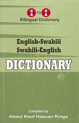 English-Swahili & Swahili-English One-to-One Dictionary (exam-suitable): 2019...