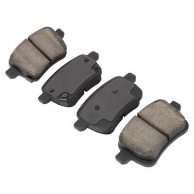 Disc Brake Pad Set-Premium Ceramic Brake Pads with Hardware fits 14-20 Fiat 500L