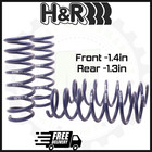 H&R Front and Rear Sport Lowering Springs | Fits 11-16 BMW 550i AWD Chassis F10