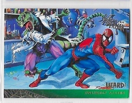 1995 FLEER ULTRA SPIDERMAN  BASE / BASIC  CARDS  BY FLEER 1995 1 TO 150  - Image 3 of 4
