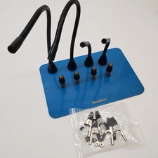 Toolour Professional Soldering Station Magnetic Helping Hands w/ Alligator Clips