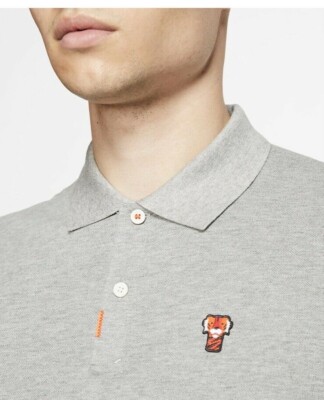 nike wolf grey polo