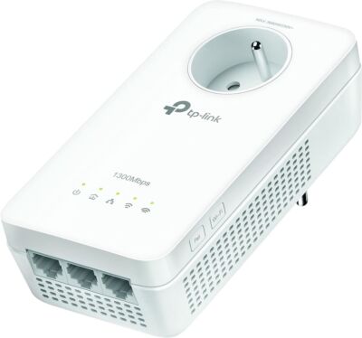 TP-Link AV1300 1300 Mbit/s Ethernet LAN WLAN Weiß Plug & Play QoS 300 m Reichwei