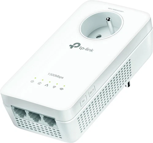 TP-Link AV1300 1300 Mbit/s Ethernet LAN WLAN Weiß Plug & Play QoS 300 m Reichwei