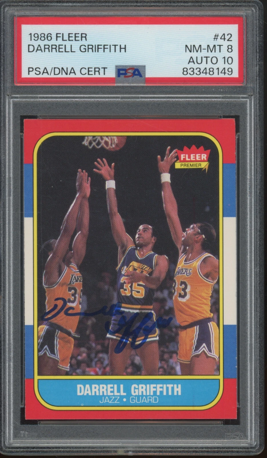 Darrell Griffith trading card