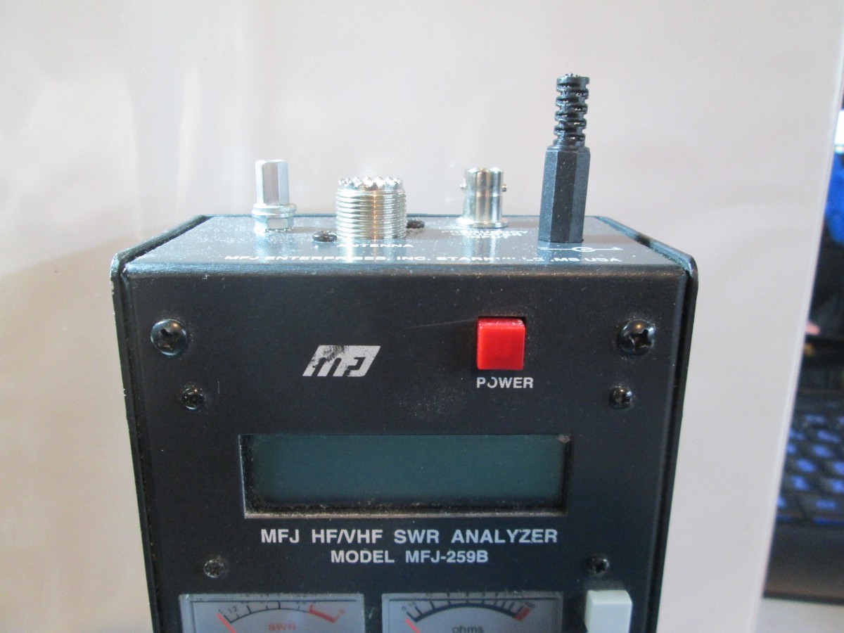 MFJ製SWRアナライザーMFJ−259B MFJ-259B HF/VHF SWR ANALYZER 12 VDC Plug Ham Radio | eBay