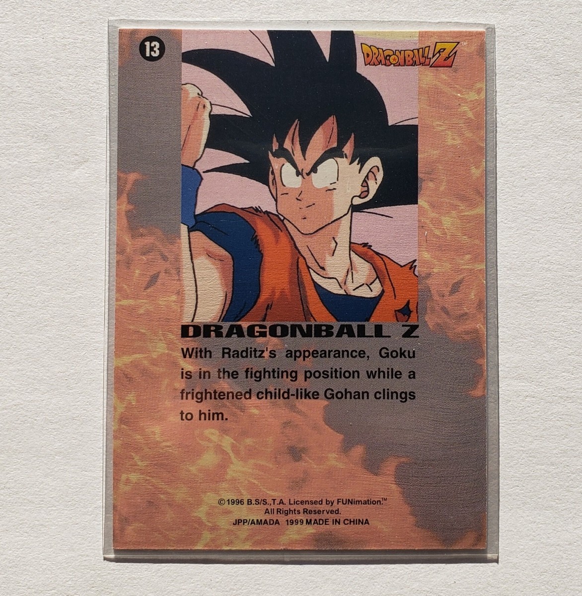 DBZ Dragon Ball Z Card 13 JPP Amada Funimation | eBay