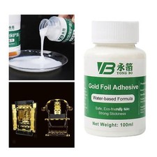 100ml Gold Foil Glue Arts Craft Protective Environmental for Home Decoration