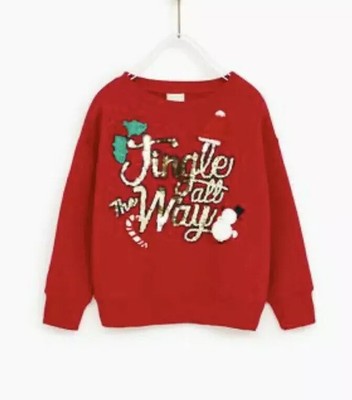 zara christmas sweater