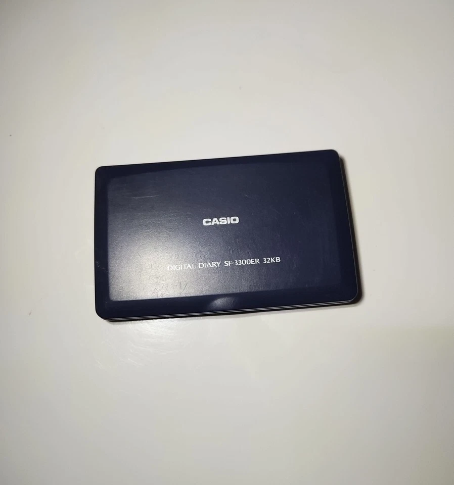 Casio Digital Diary Handheld SF-3300ER 32KB - Image 2 of 4