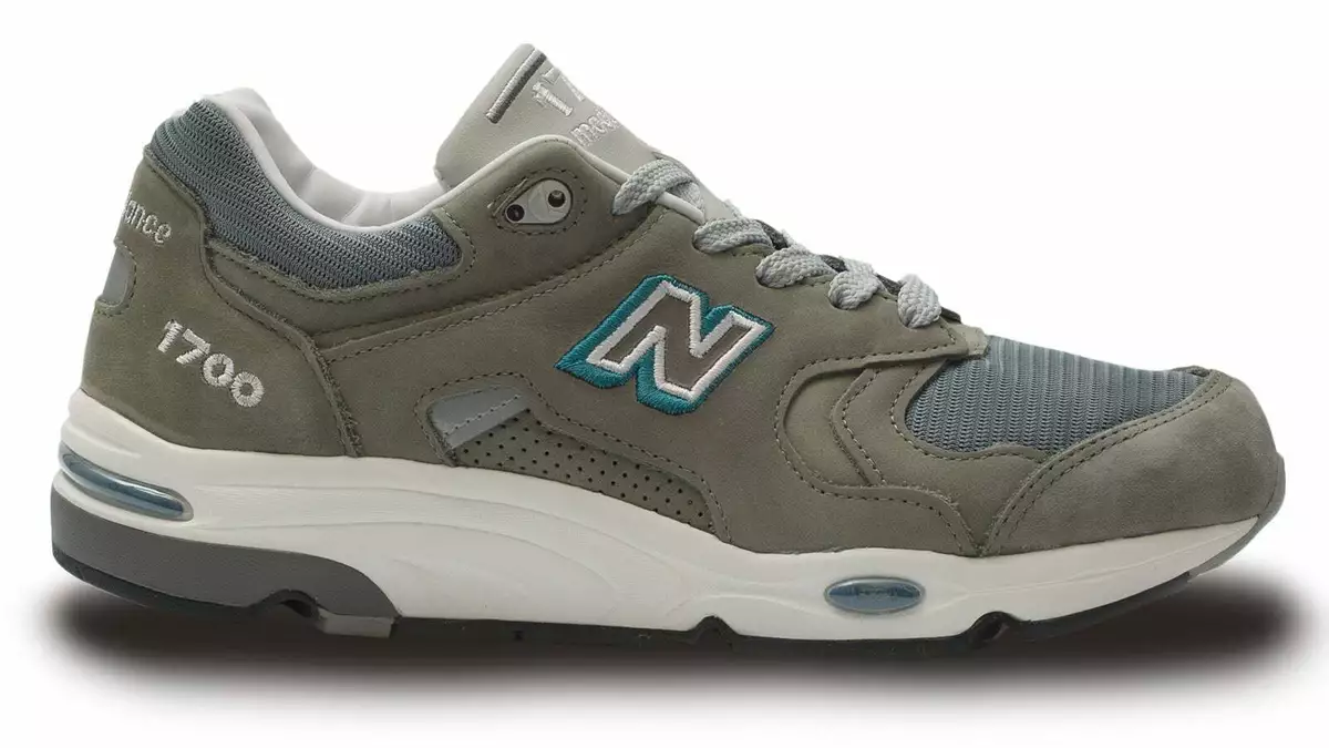 New Balance 1700 Gray/Steel Blue Made In USA BRAND NEW M1700JP
