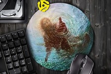 Christ Jesus Helping Hands 1 Christian Cross Round Mouse Pad Mousepad