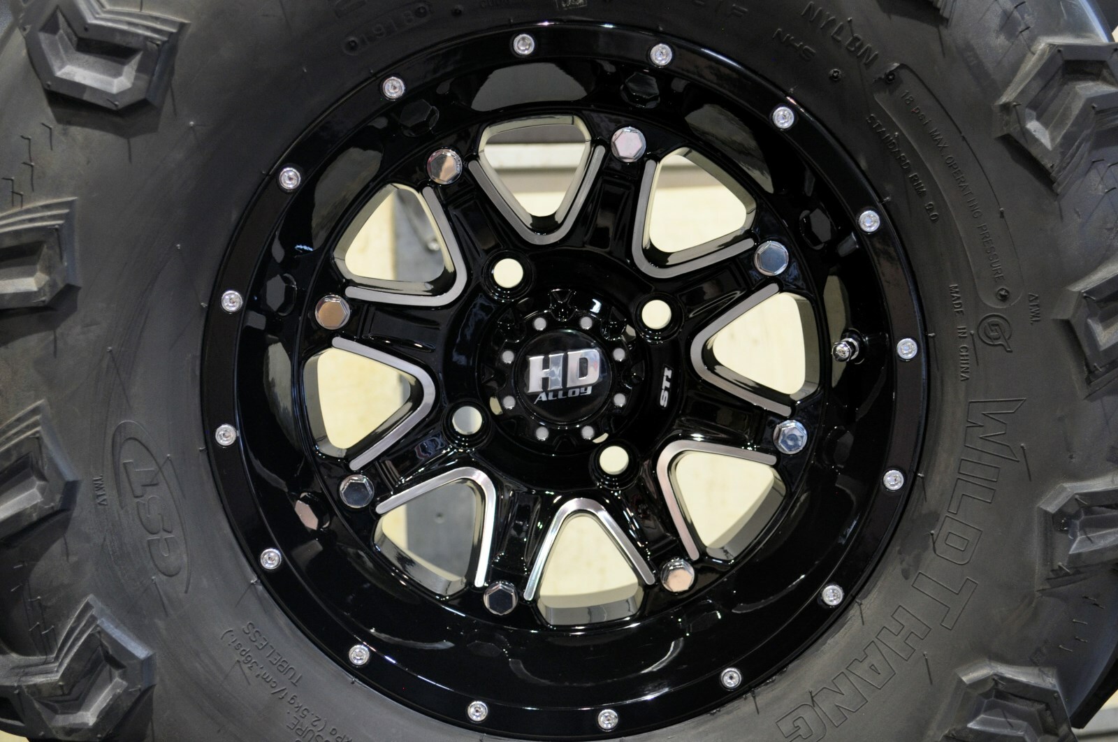 HONDA PIONEER 700 27" WILD THANG ATV TIRE & STI HD4 WHEEL KIT IRSL5 eBay