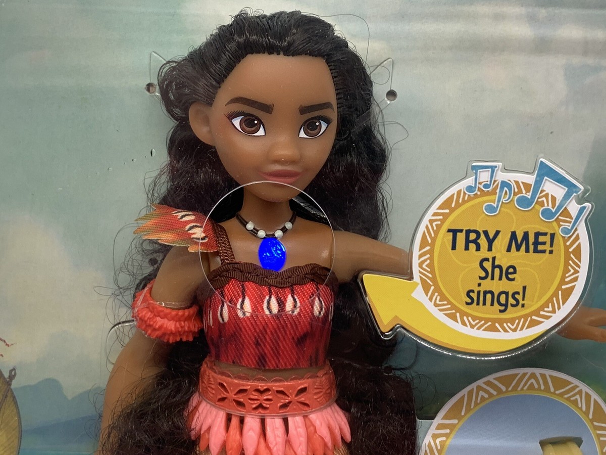 Disney Moana Musical Moana Oceania Singing Doll Poseable Figure