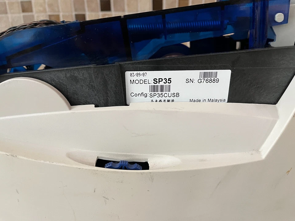 DATACARD SP35 THERMAL TRANSFER FULL COLOR ONE-SIDED ID CARD PRINTER Z1-30 - Image 4 of 4