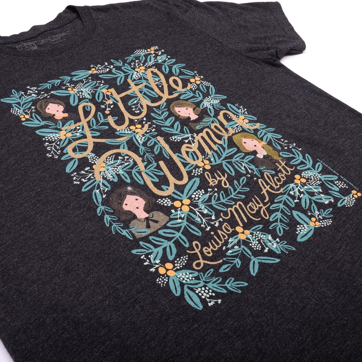 Puffin in Bloom Little Women Unisex Size Medium Tee Louis
